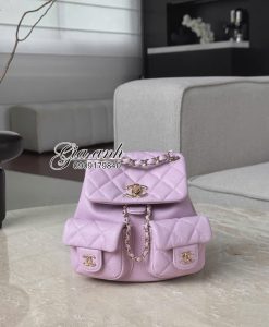 Balo Chanel Duma mini Màu Tím Vip 02